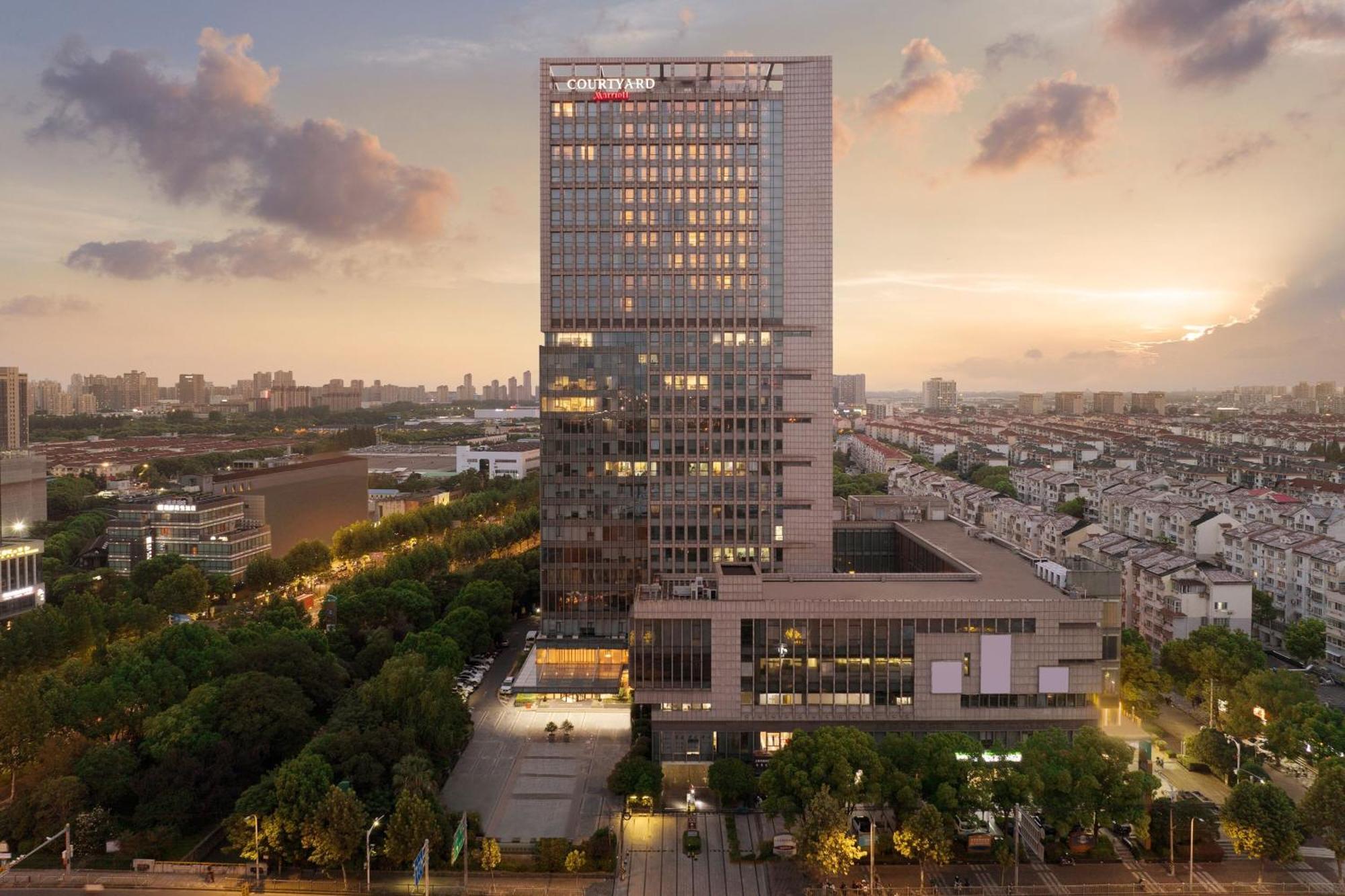 Courtyard By Marriott Shanghai Jiading Eksteriør bilde